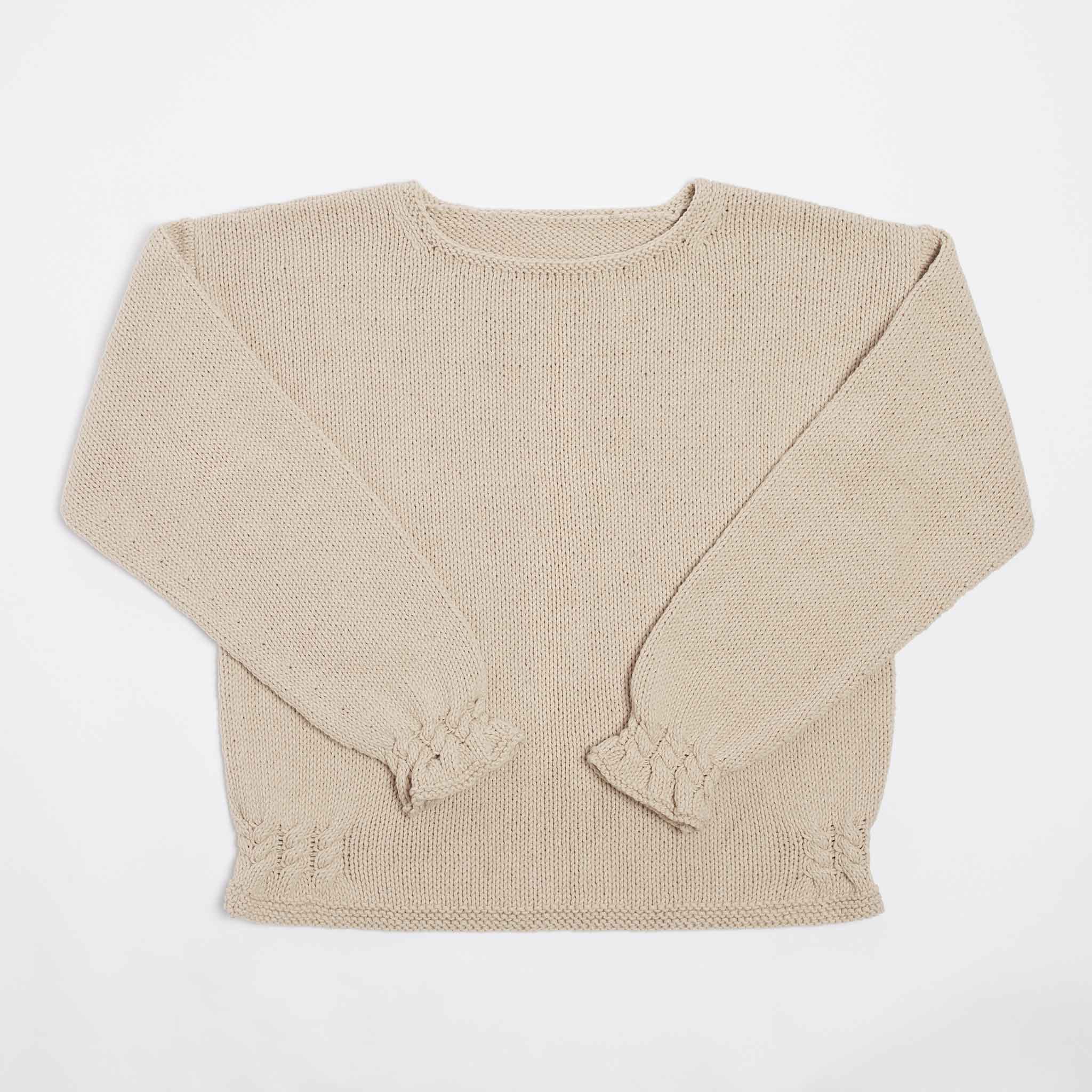 A Taste of Cable Sweater Downloadable Pattern - Image 3