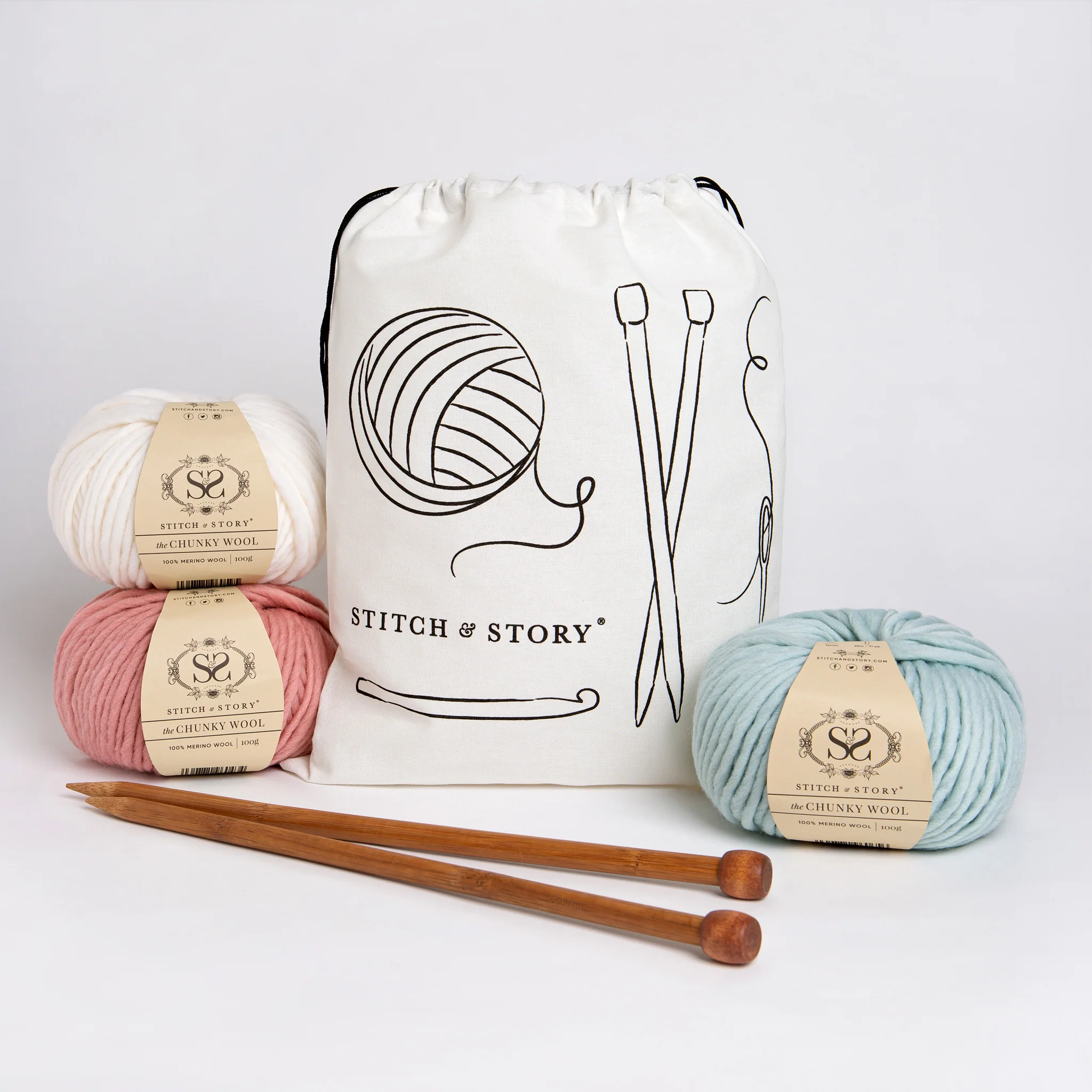 Maggie Round Rug Knitting Kit - Image 6