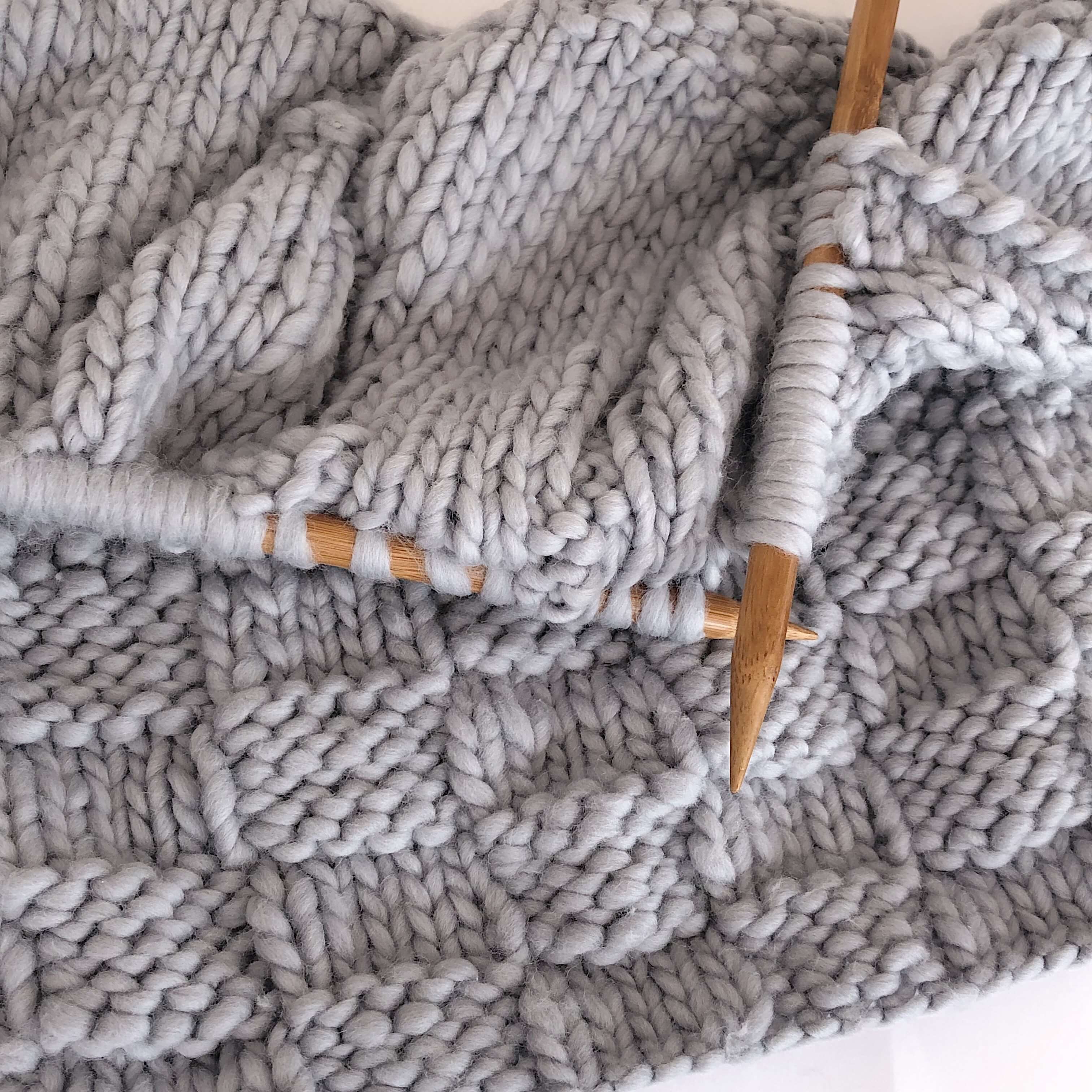 Bounty Throw Knitting Kit - Image 4