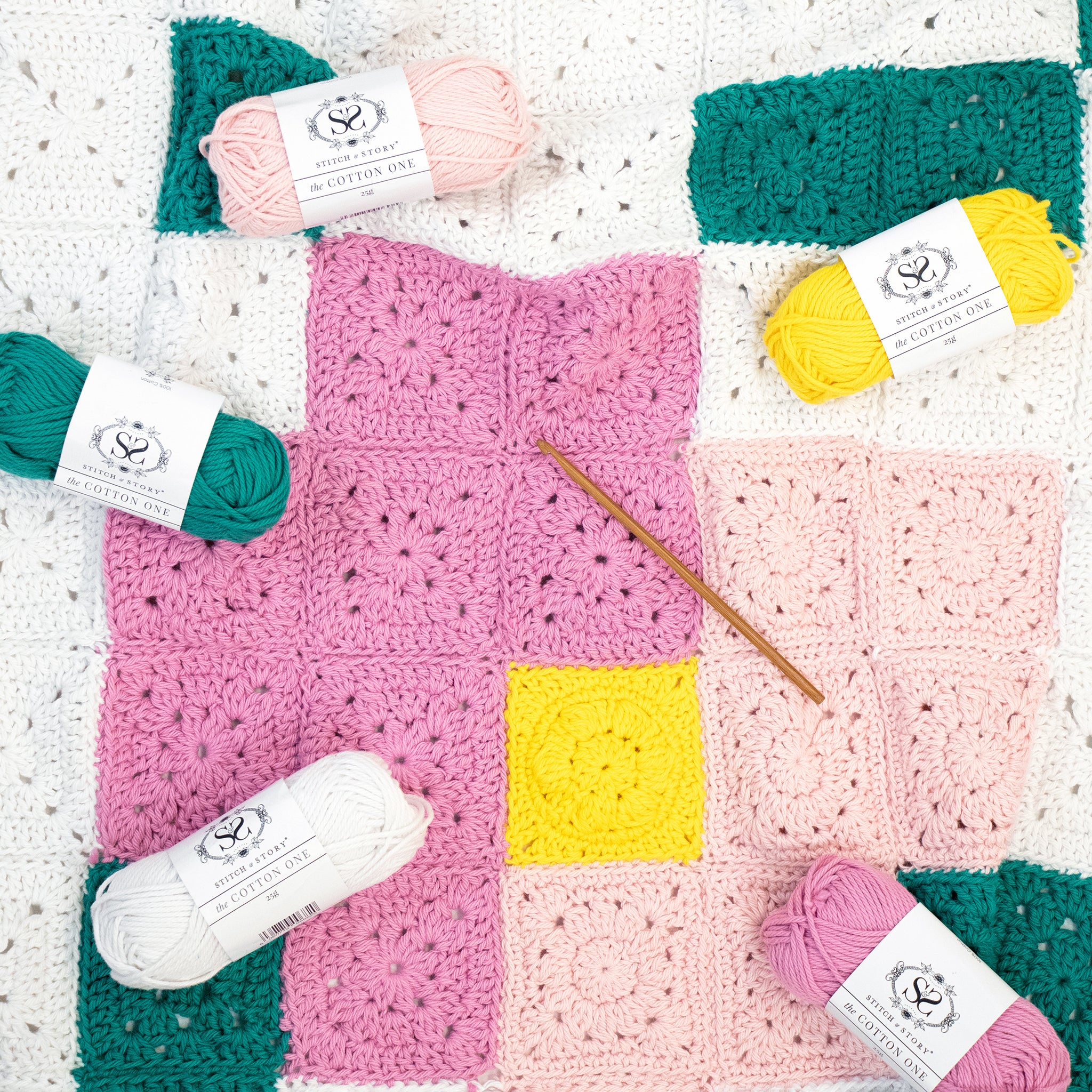 Clematis Crochet Quilt Downloadable Pattern - Image 4