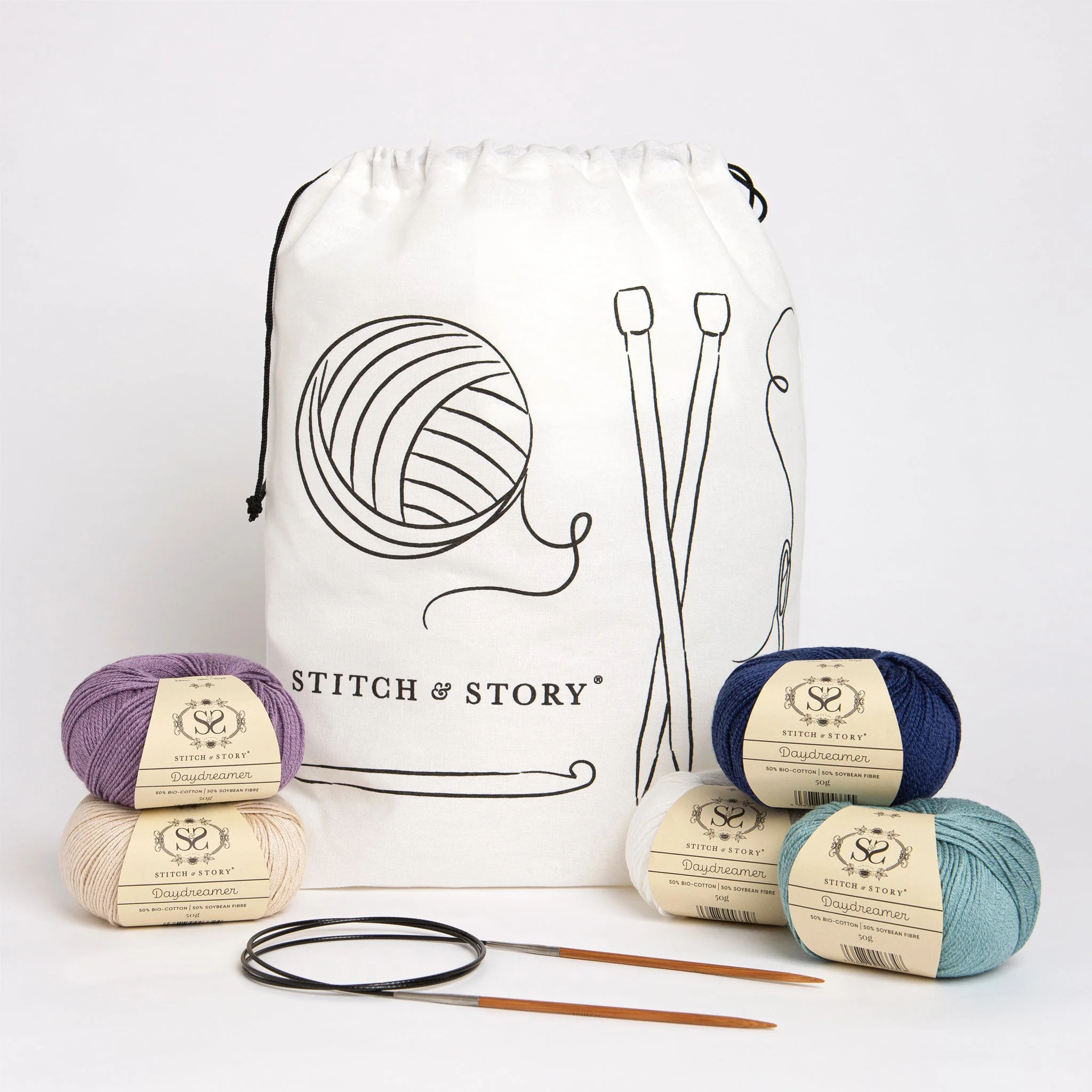 Daydreamer Dream Bonnet Knitting Kit - Image 6