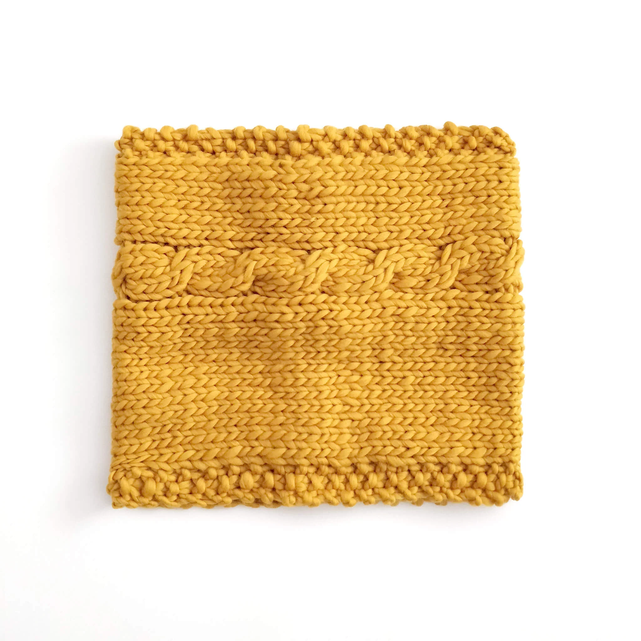 Easy Cable Snood Downloadable Pattern - Image 3