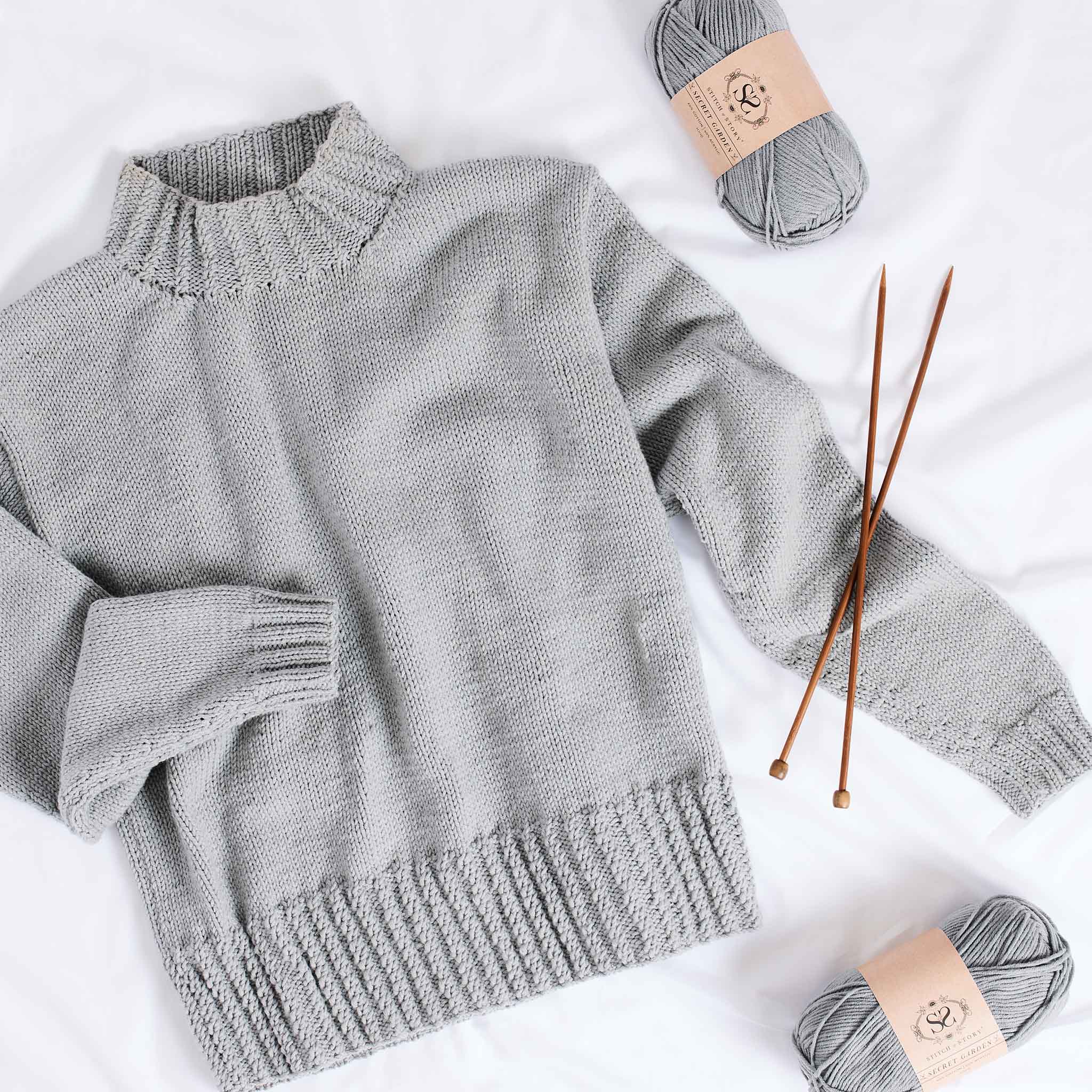 Elysium Ribbed Sweater Downloadable Pattern - Image 3