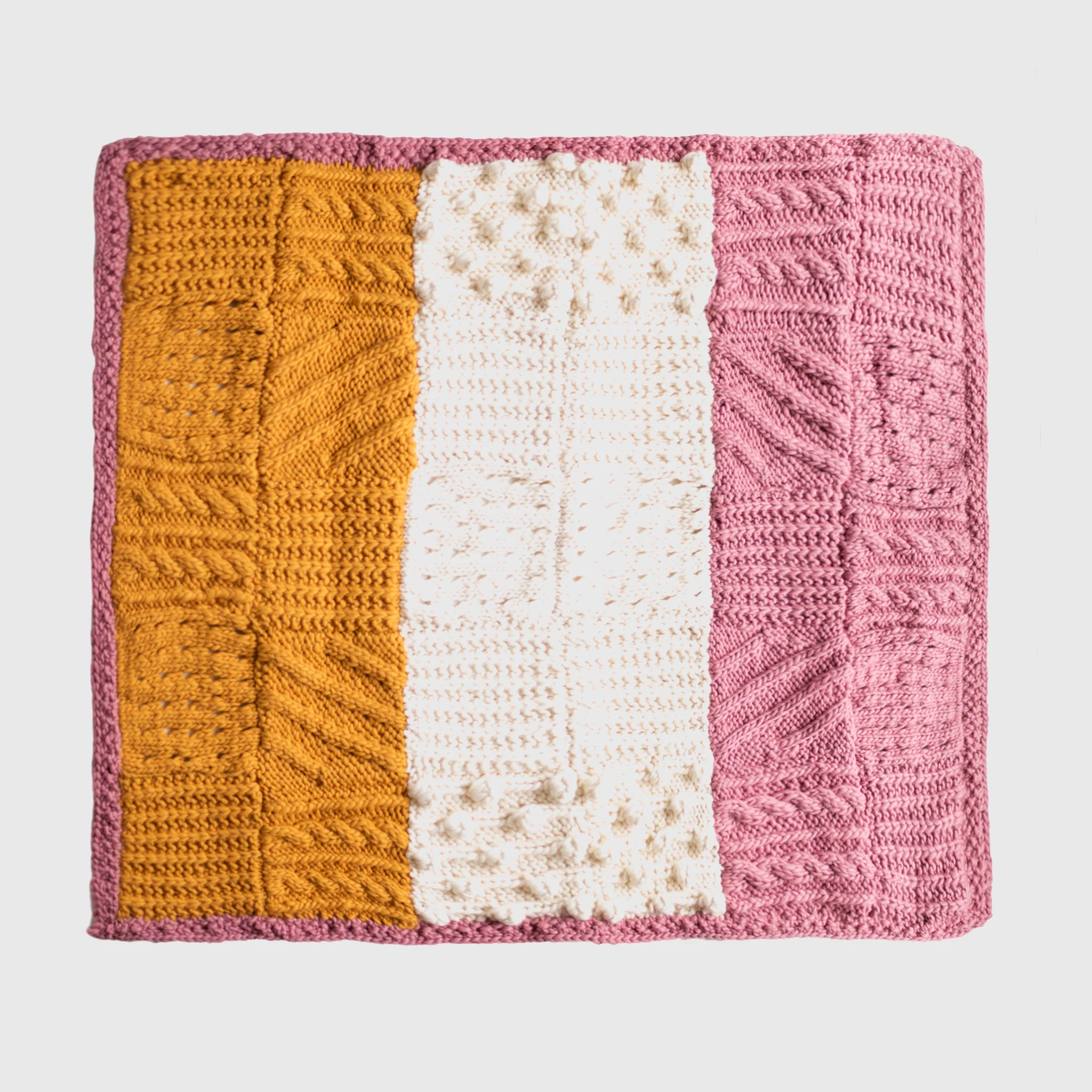 Lana Patchwork Throw Downloadable Pattern E-Book - Image 4