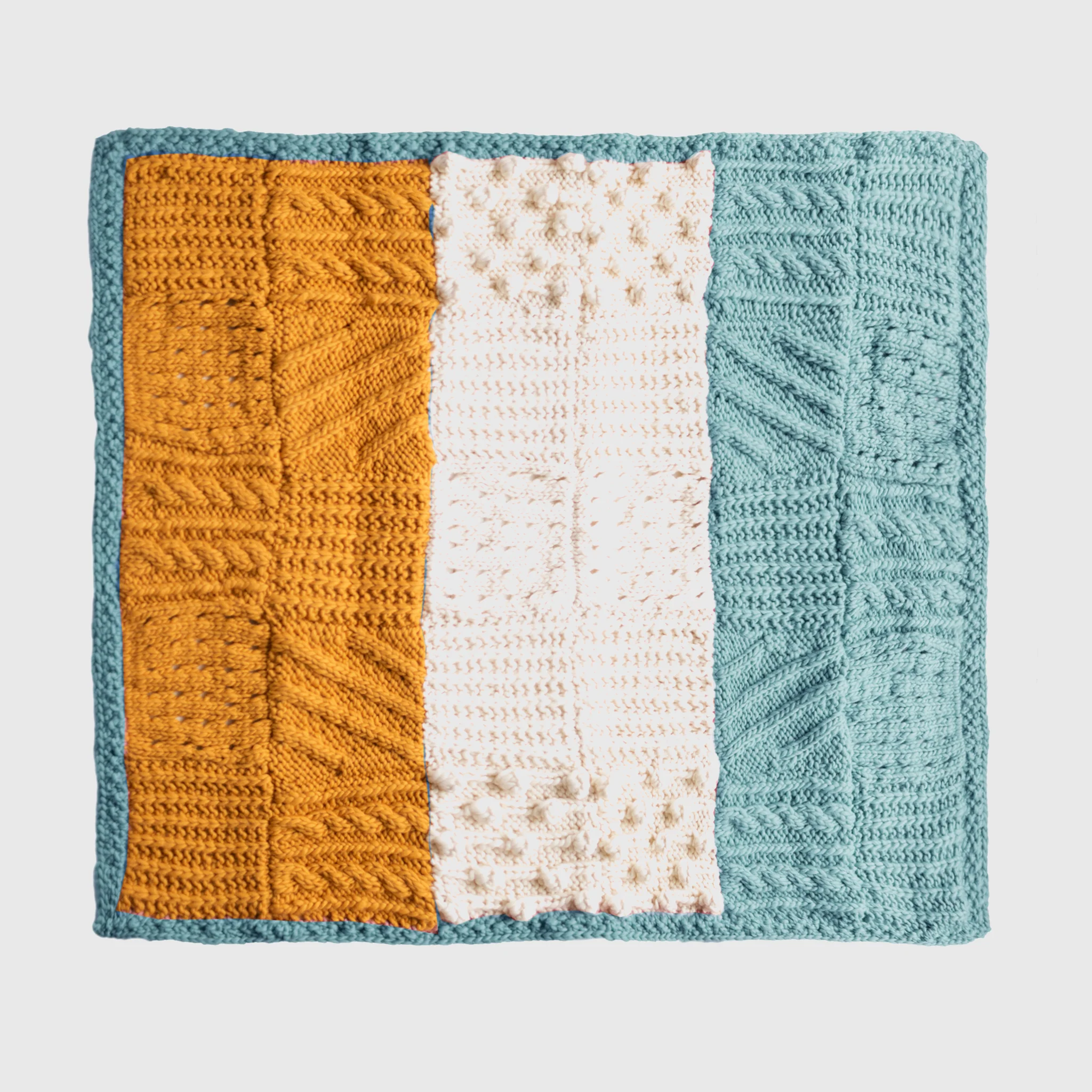Lana Patchwork Throw Downloadable Pattern E-Book - Image 6