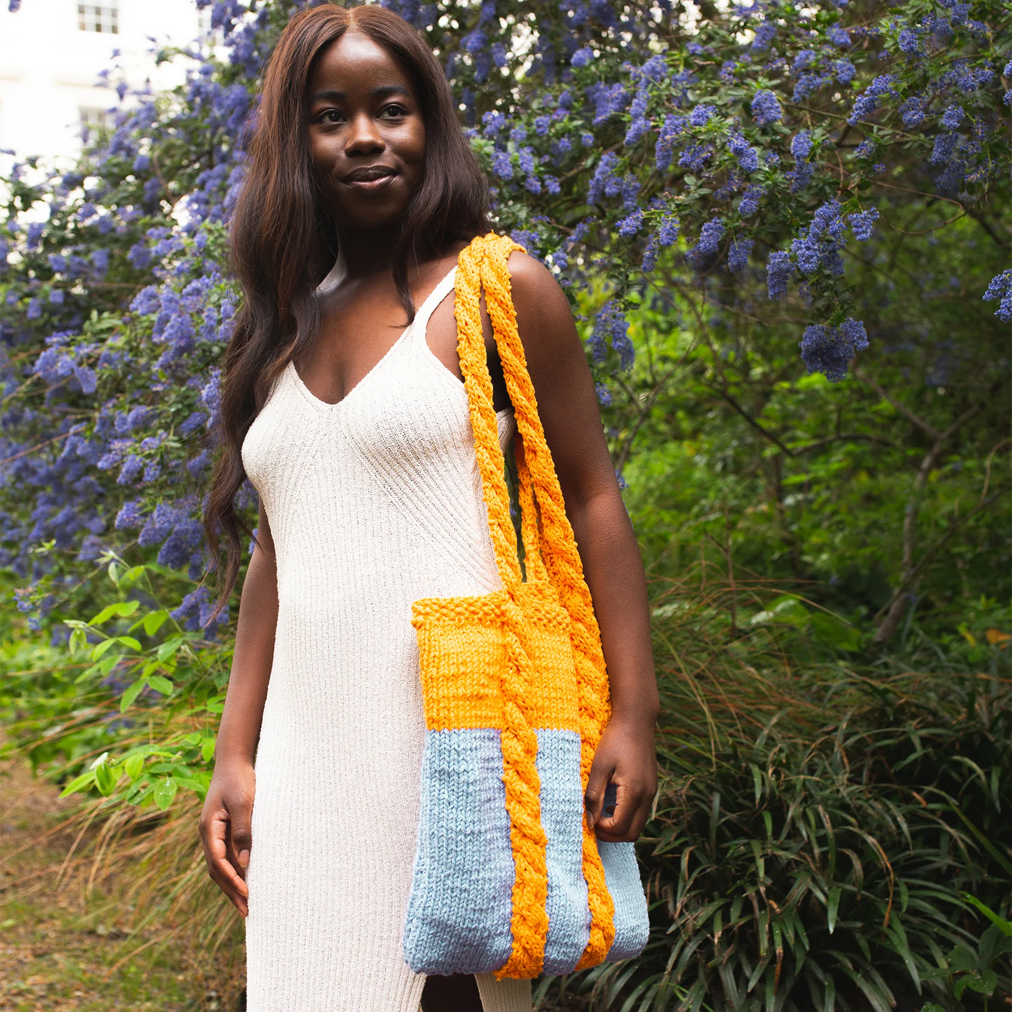 Pentle Cable Handle Tote Bag Downloadable Pattern - Image 4