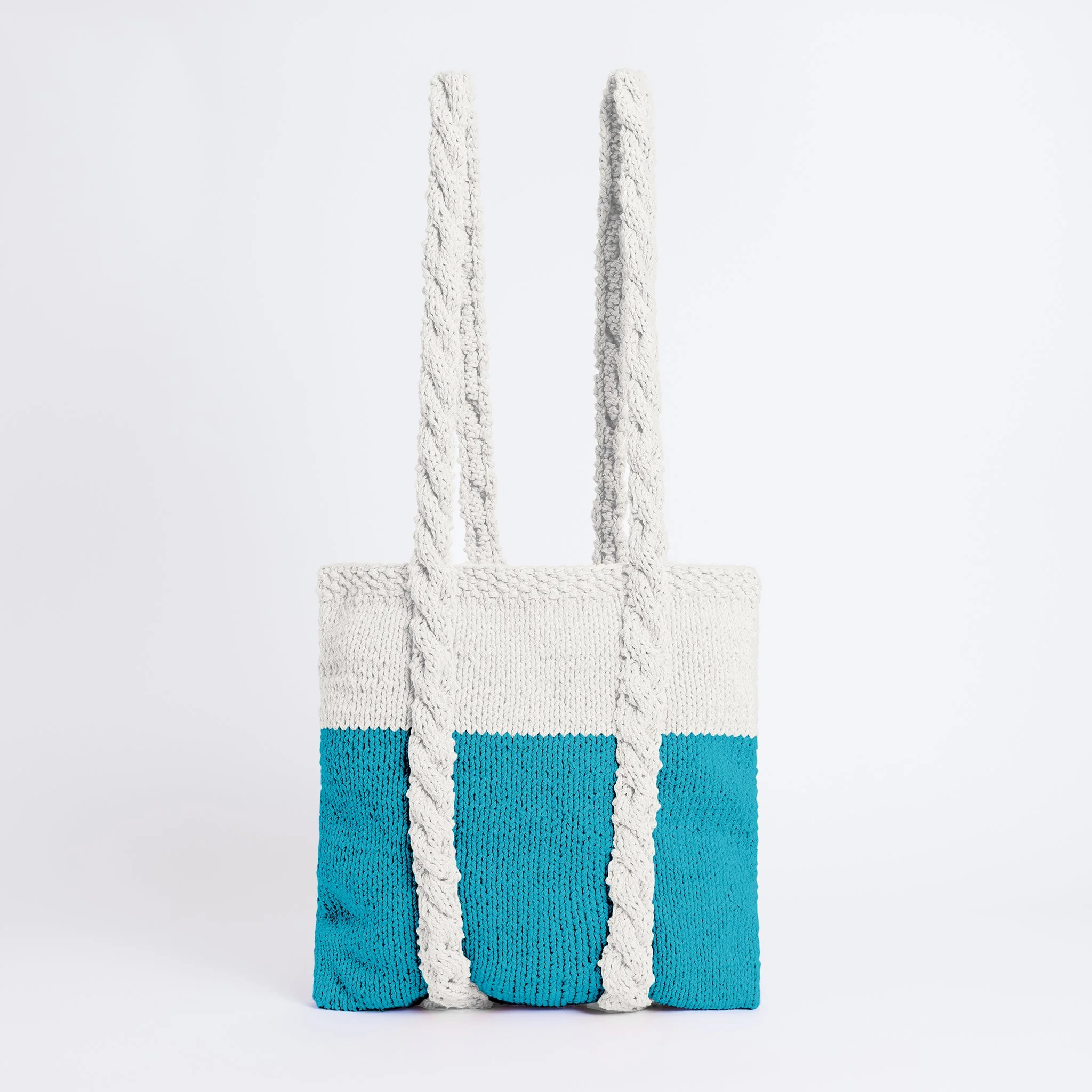 Pentle Cable Handle Tote Bag Downloadable Pattern - Image 5