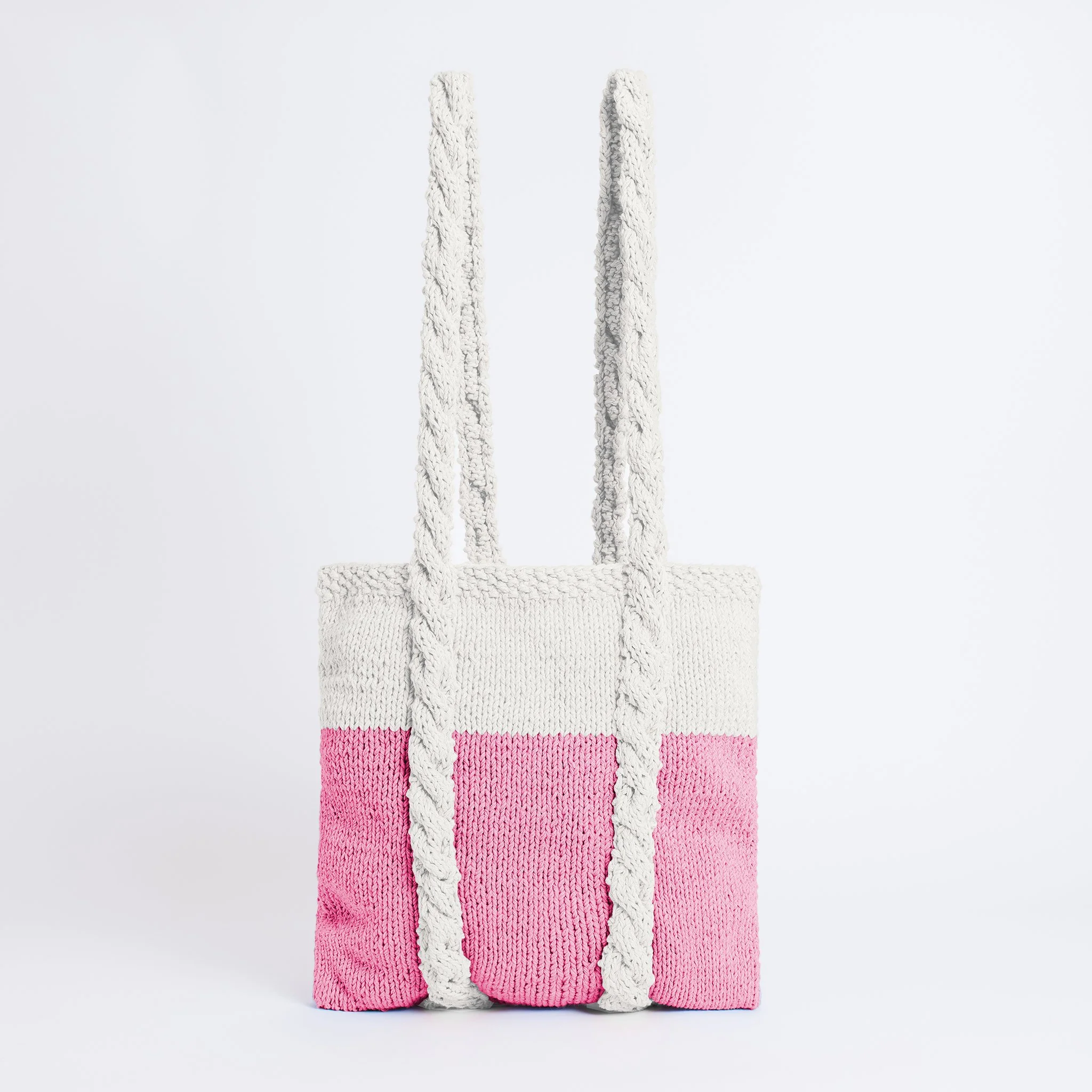Pentle Cable Handle Tote Bag Downloadable Pattern - Image 6