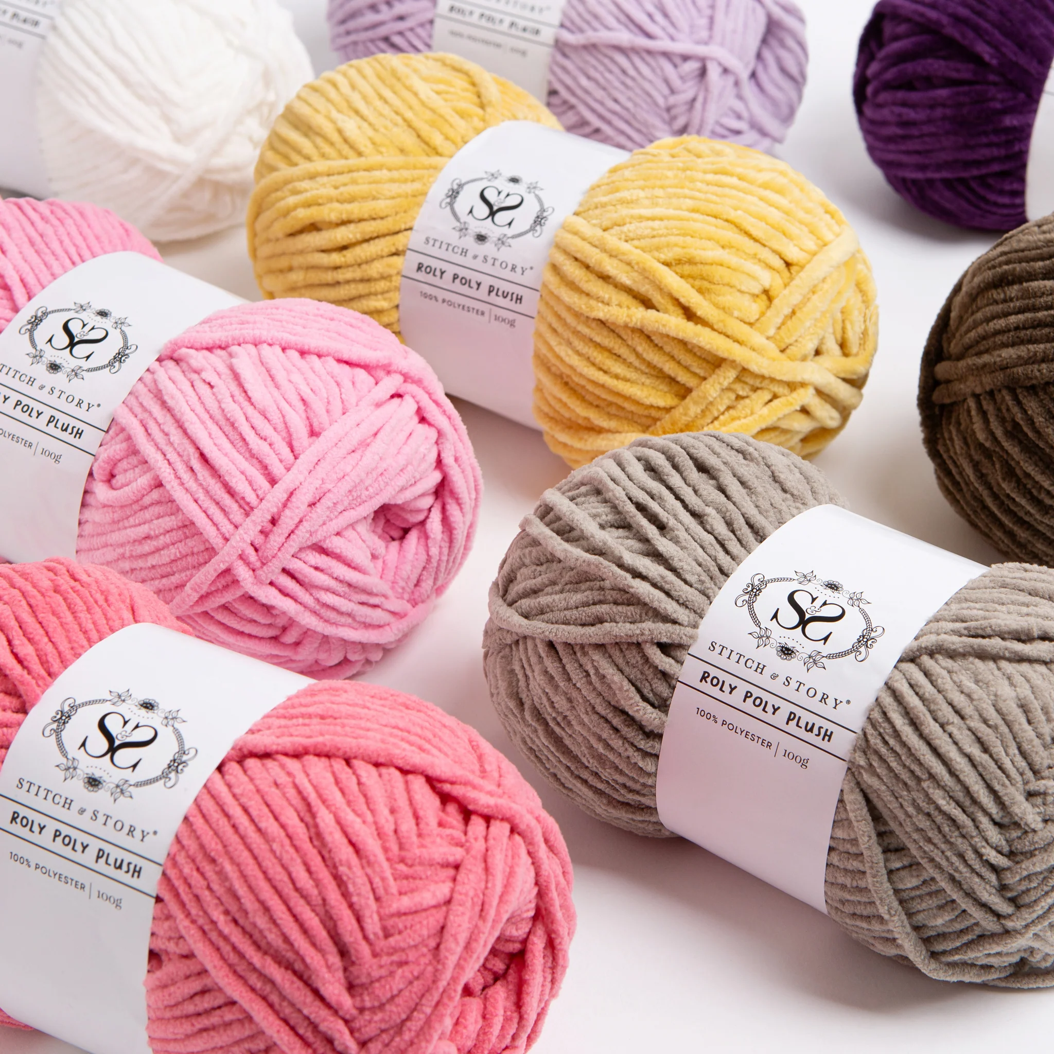 Roly Poly Plush 100g balls - Image 3