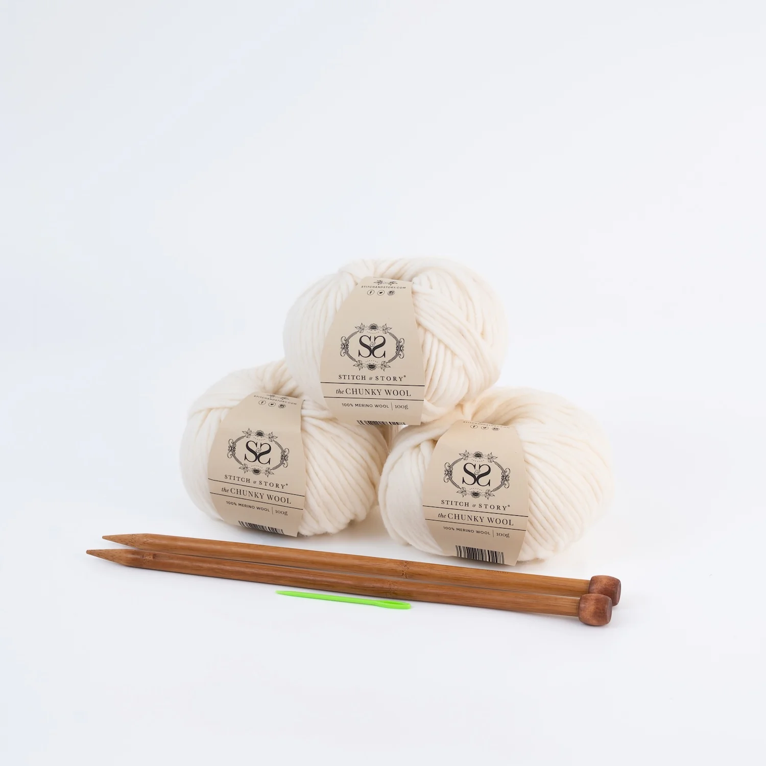 Vale Scarf Knitting Kit - Image 10