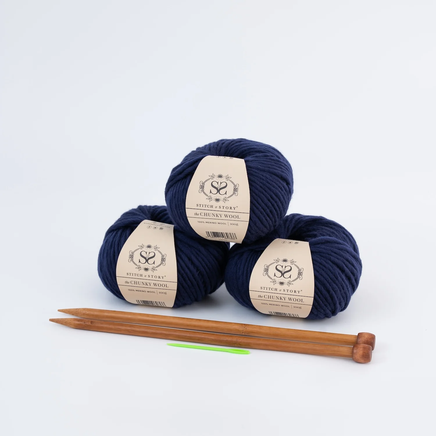 Vale Scarf Knitting Kit - Image 11