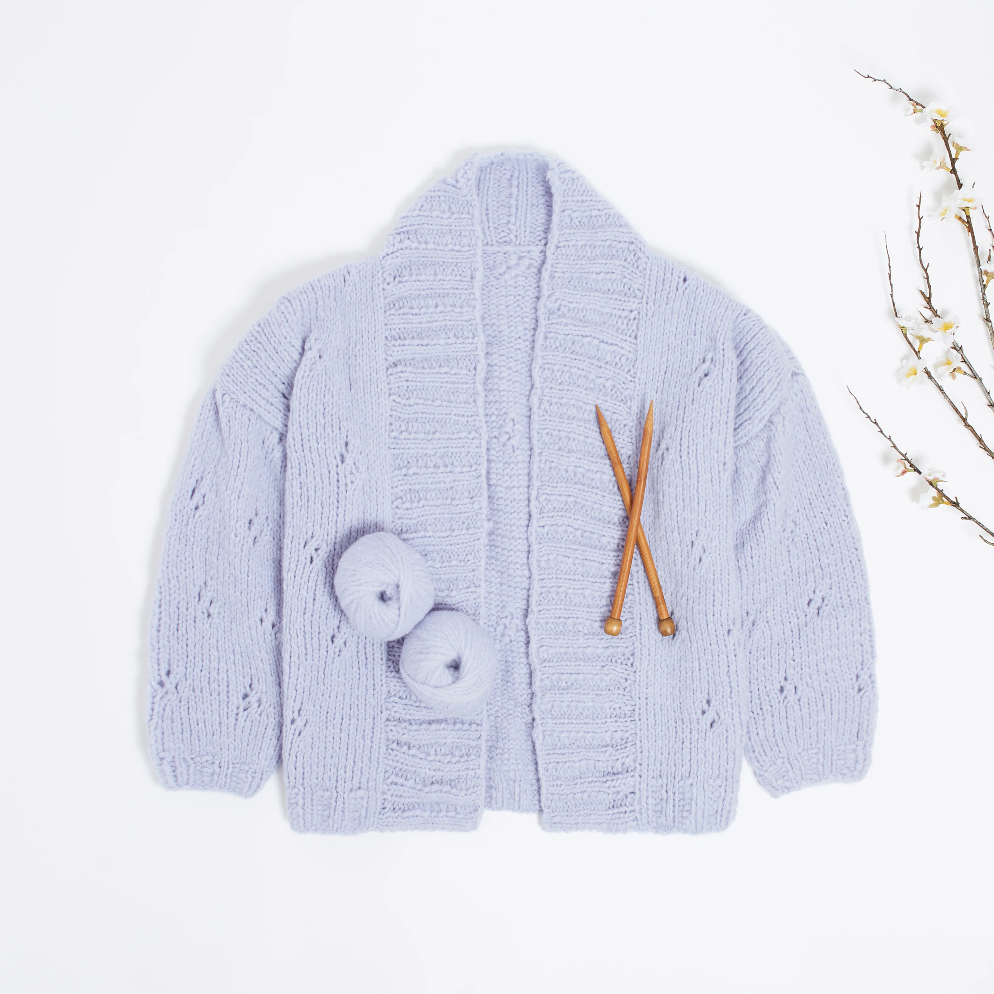 Verona Lace Cardigan Downloadable Pattern - Image 3