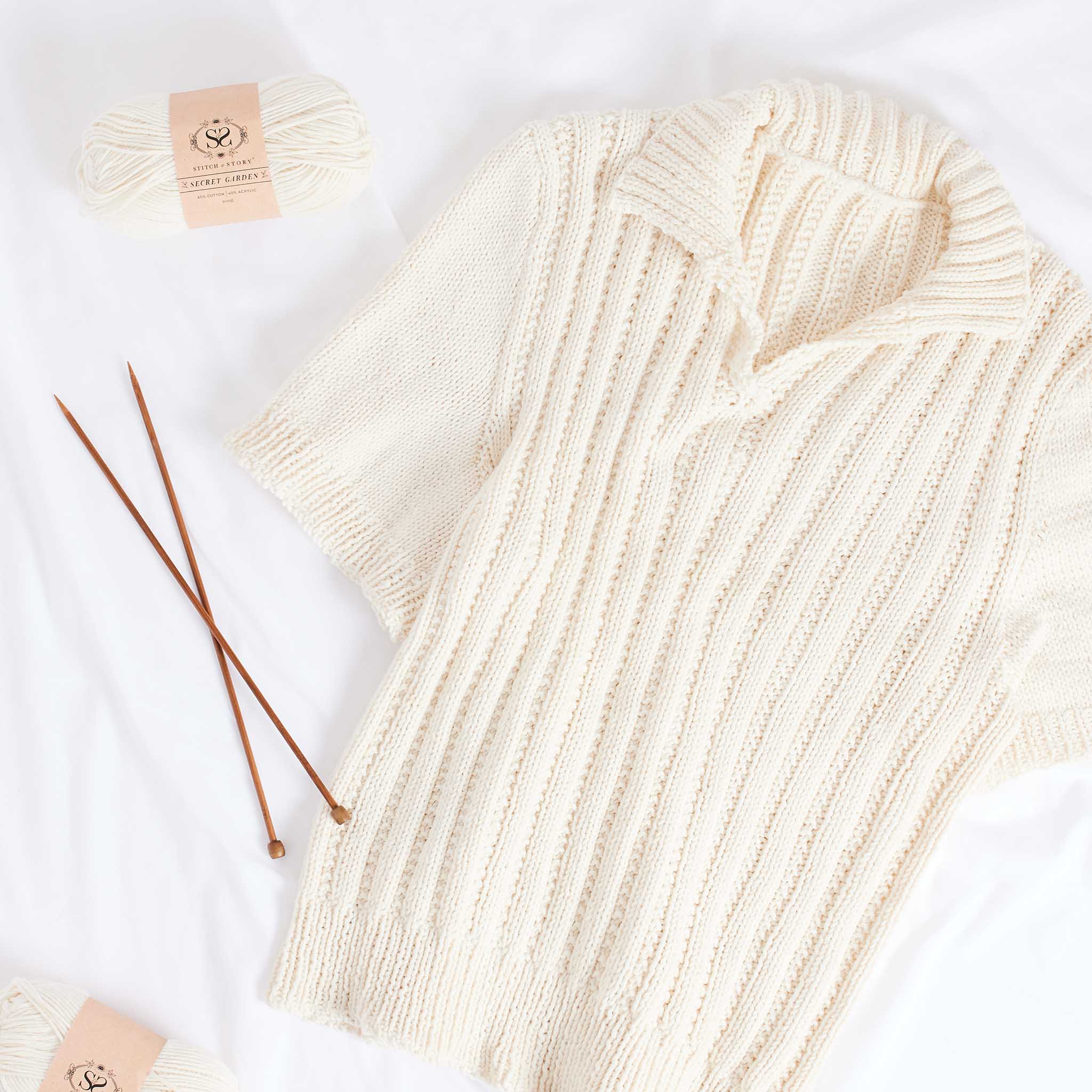 Zerzura Knitted Tee Downloadable Pattern - Image 6